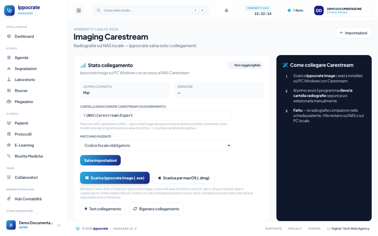Screenshot Imaging Carestream