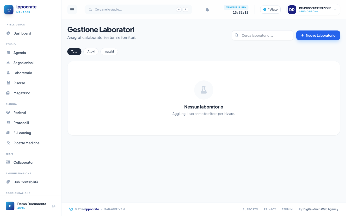 Screenshot Laboratori odontotecnici